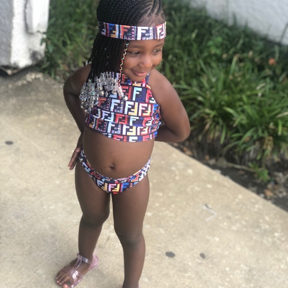 fendi baby swimsuit